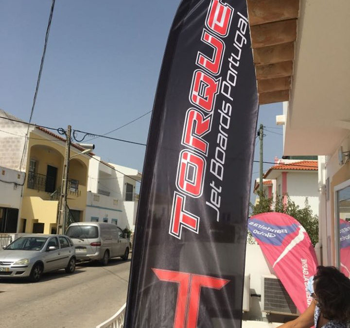 Drapeau / Oriflamme – Torque Jet Boards Portugal