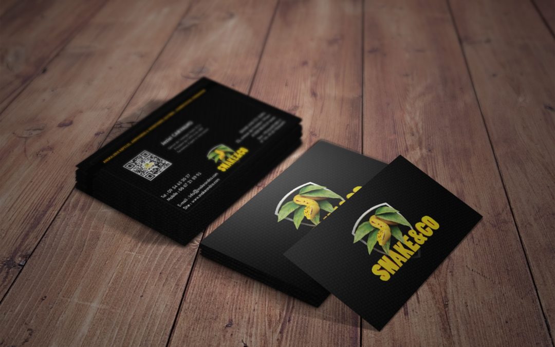 Carte de visite – Snake & Co